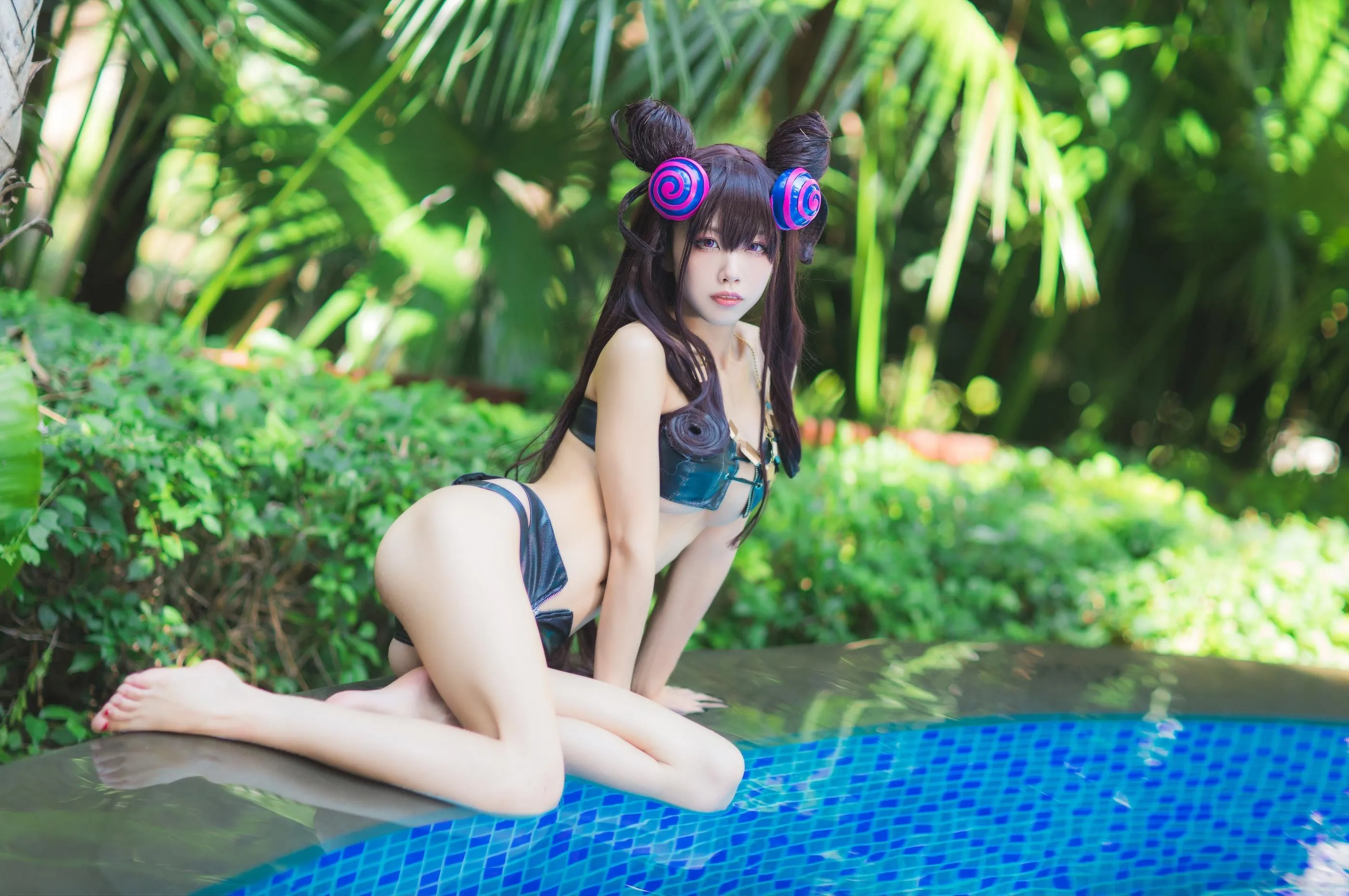 水淼 – NO.42 紫式部水着Ver [41P]插图